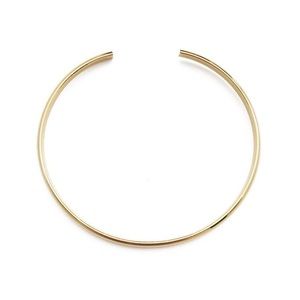 Honeycat cuff bangle bracelet in gold